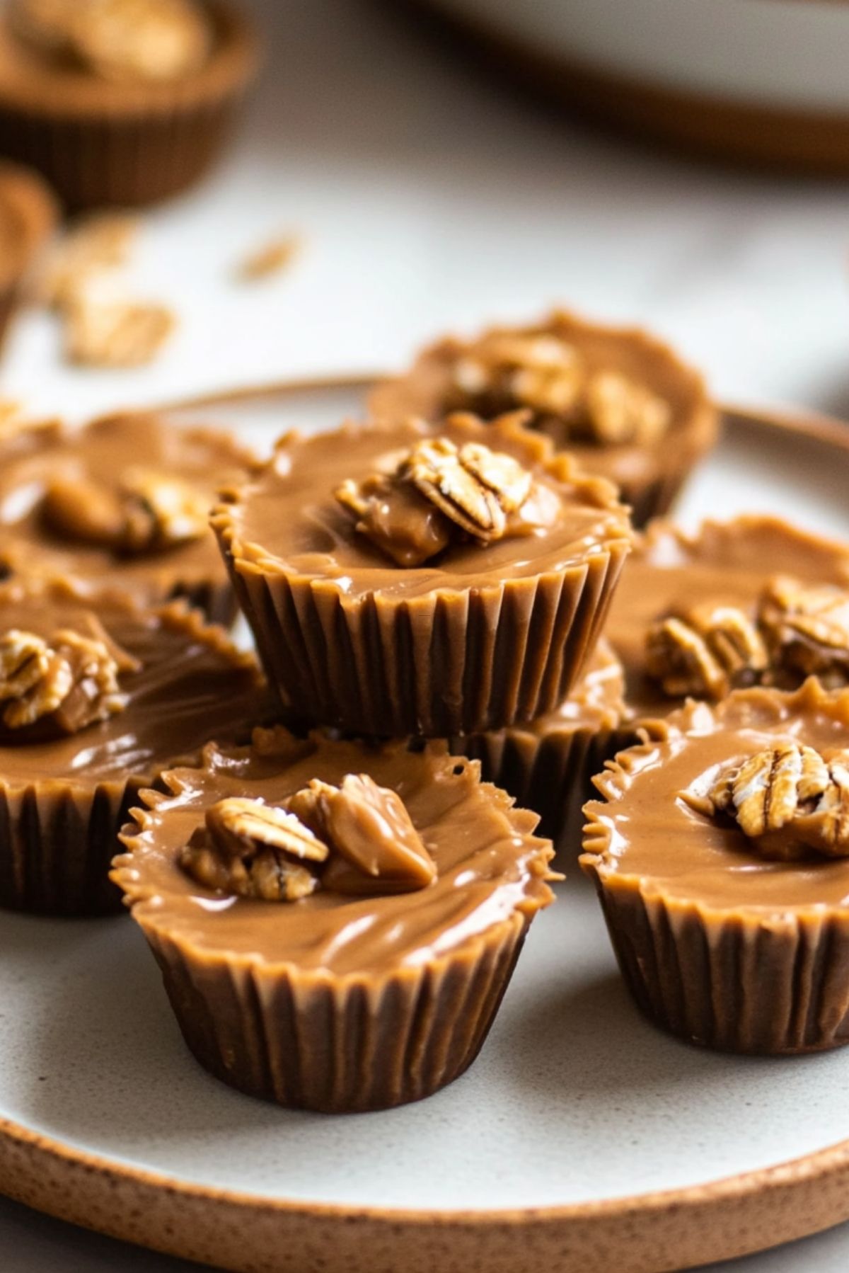No-Bake Peanut Butter Oat Cups