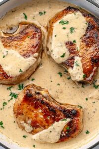 Creamy Ranch Pork Chops