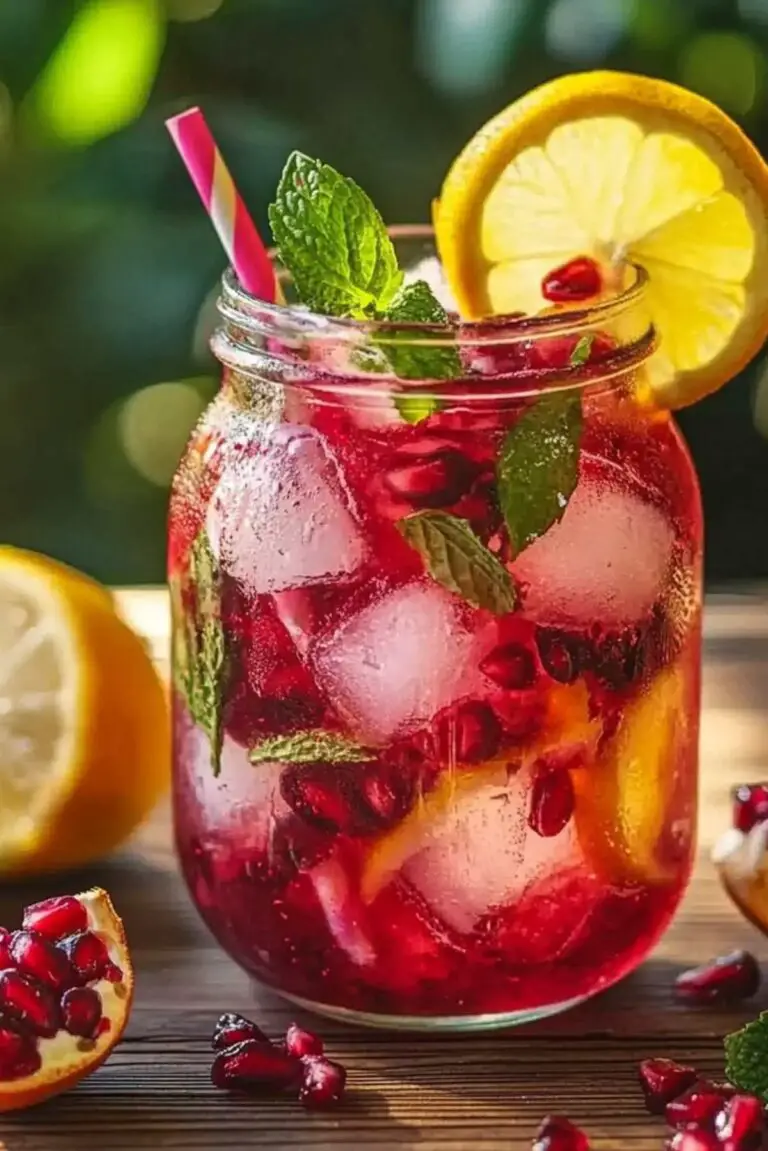 Refresh Your Summer with Iced Pomegranate White Tea: A Perfect Cool Down Drink