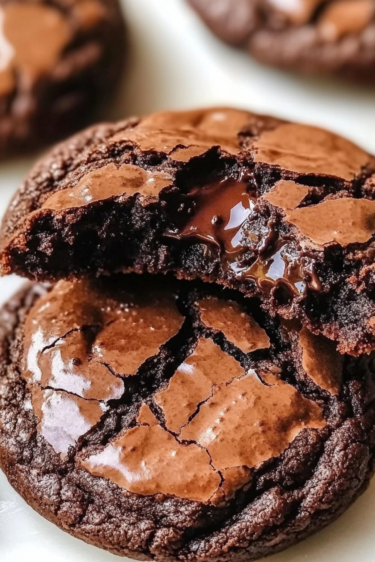 Chocolate Lava Brownie Cookies