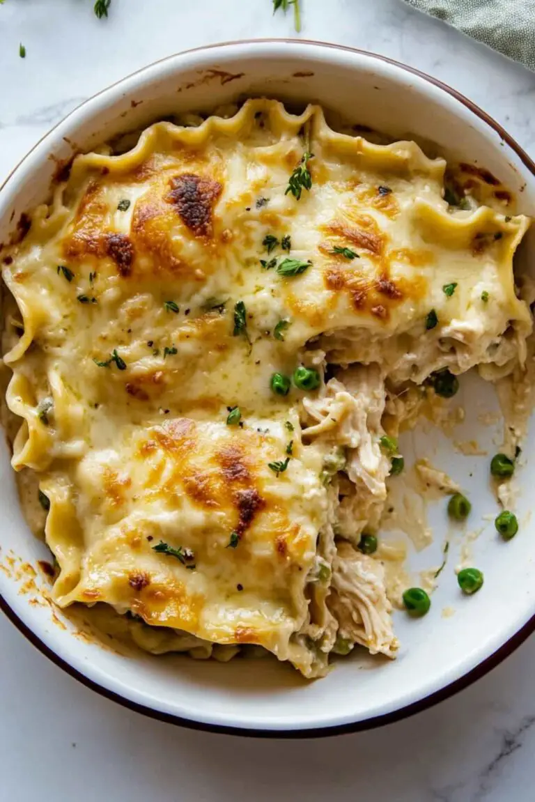 Chicken Alfredo Lasagna Roll-Ups: Comfort Food with a Twist