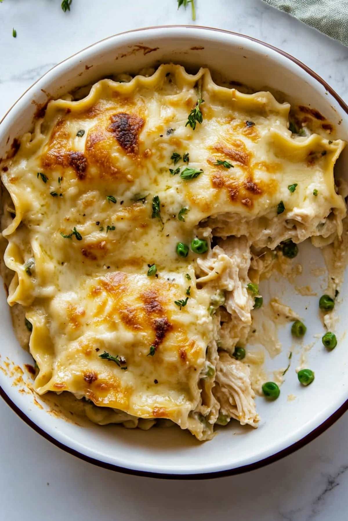 Chicken Alfredo Lasagna Roll-Ups: Comfort Food with a Twist