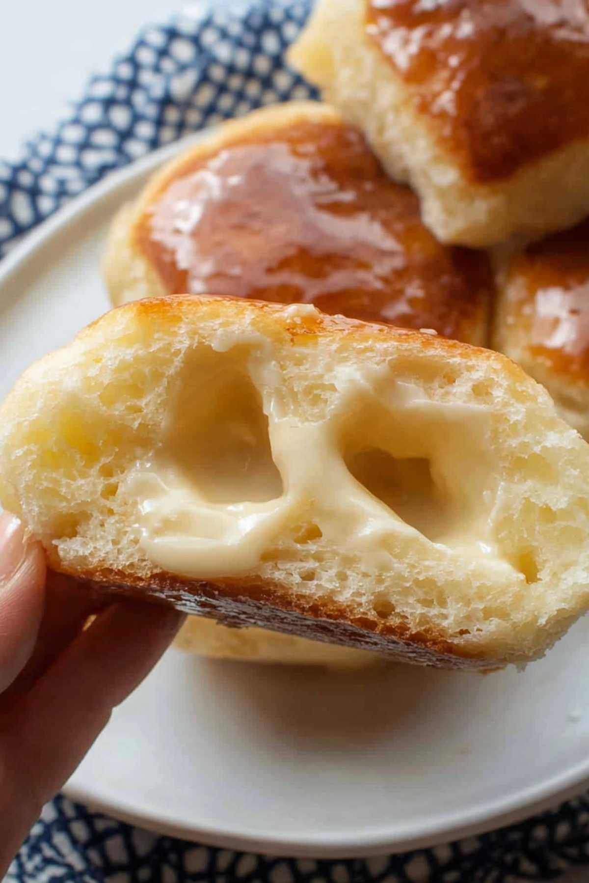Lemon Crème Brûlée Donut Rolls