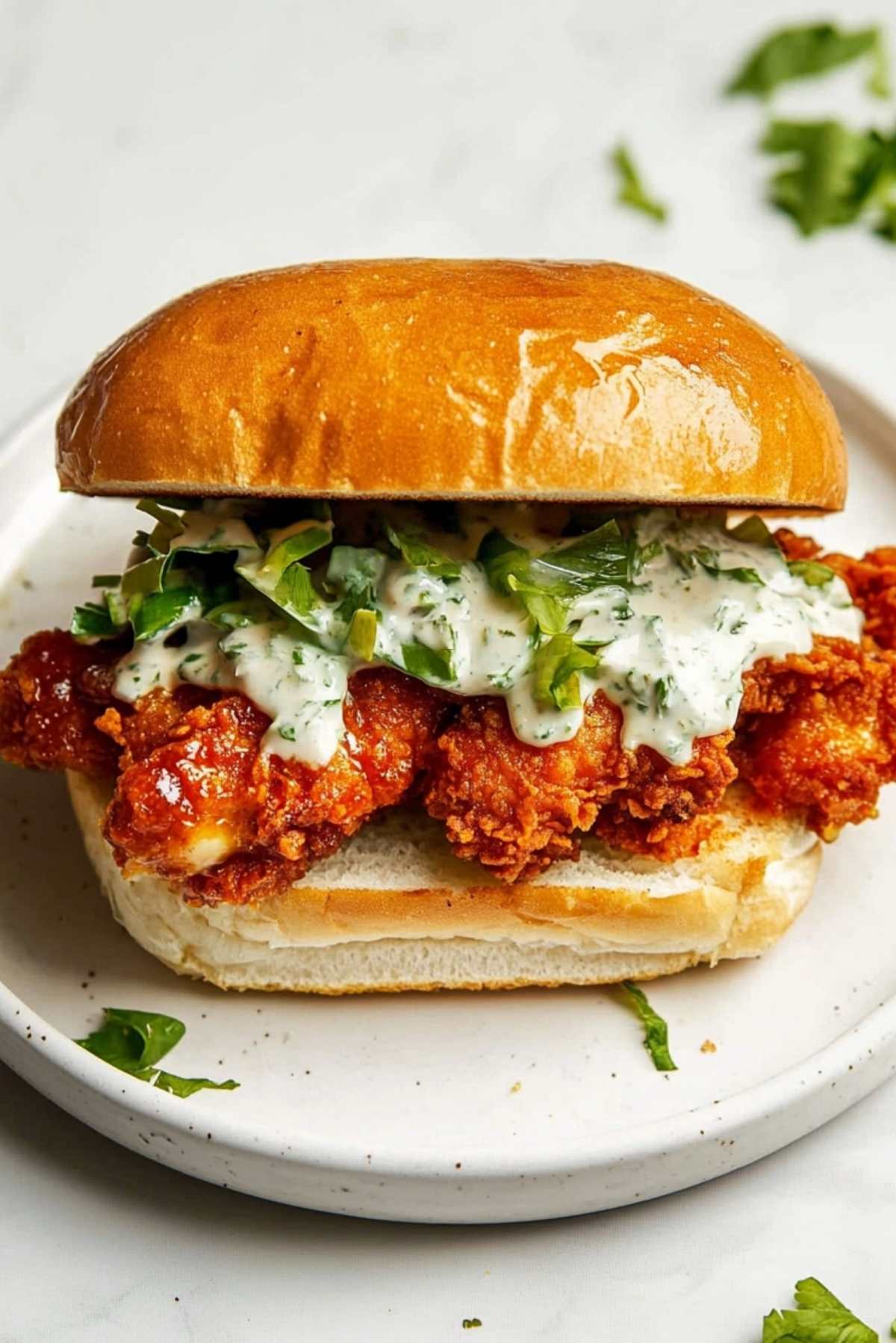 Baked Nashville Hot Chicken Sandwich with Honey: The Perfect Balance of Heat and Sweet