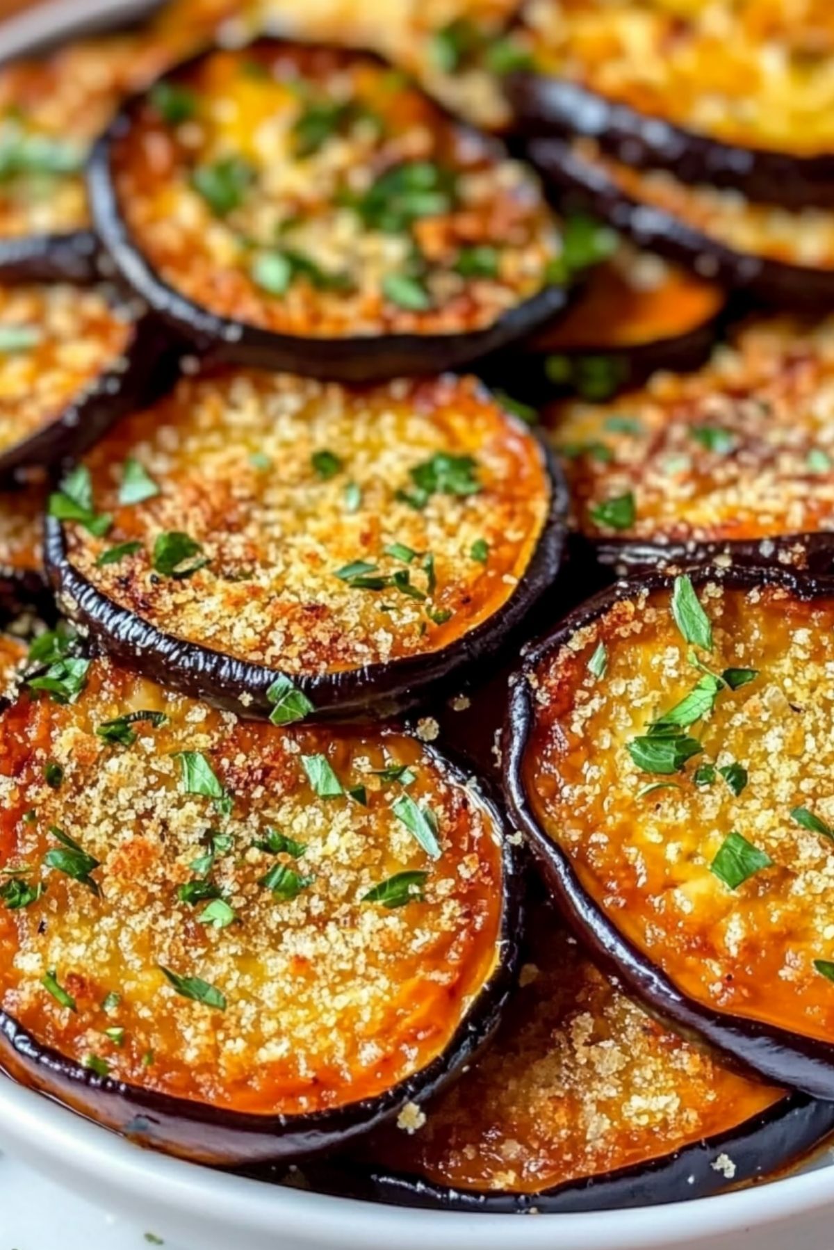Crispy Baked Italian Eggplant