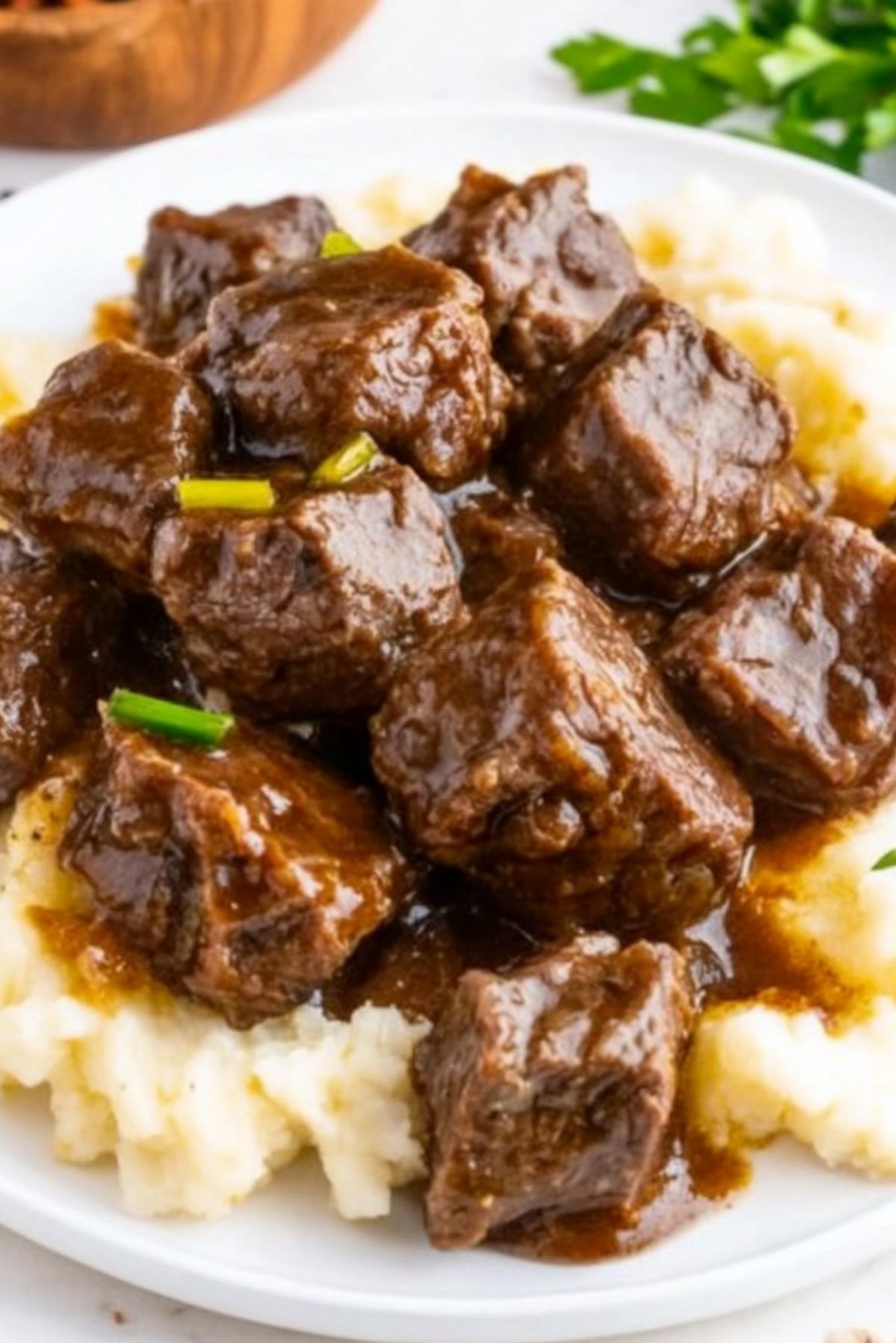 Slow Cooker Mississippi Steak Bites