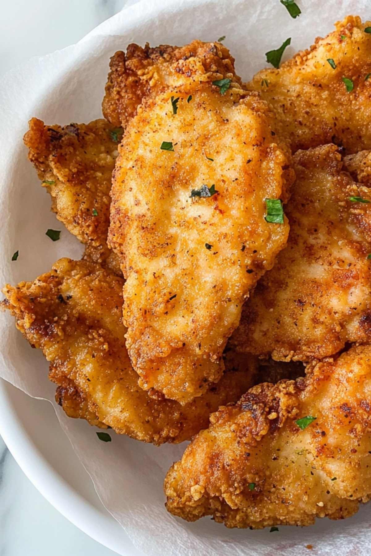 Garlic Chicken Fried Chicken