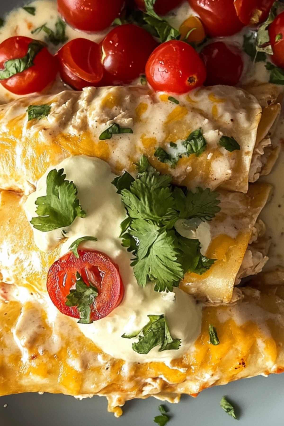 Chicken Enchiladas with Cream of Chicken Soup