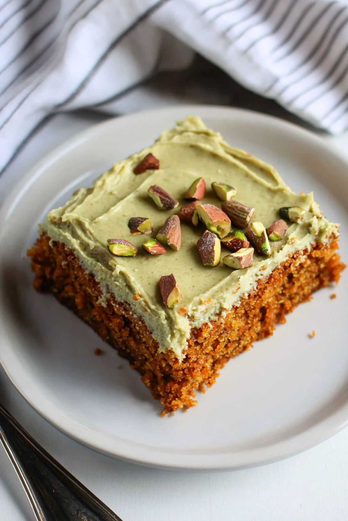 Pistachio Carrot Cake