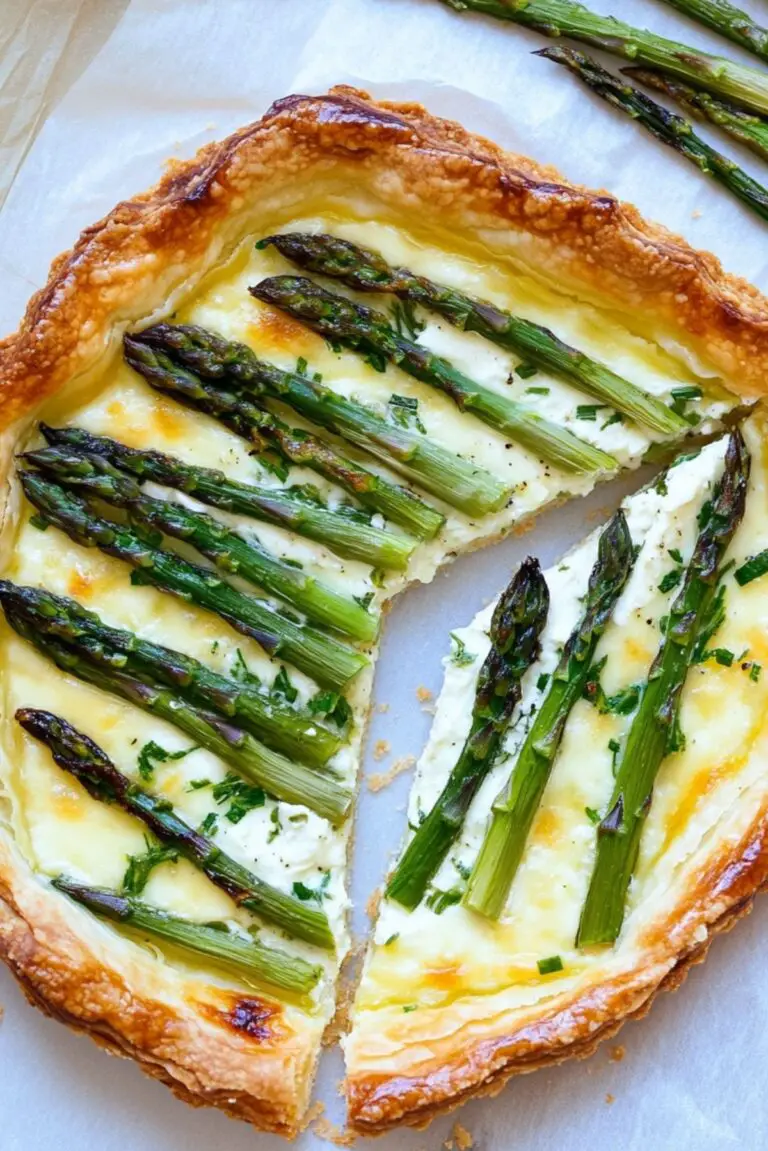 Asparagus Goat Cheese Tart