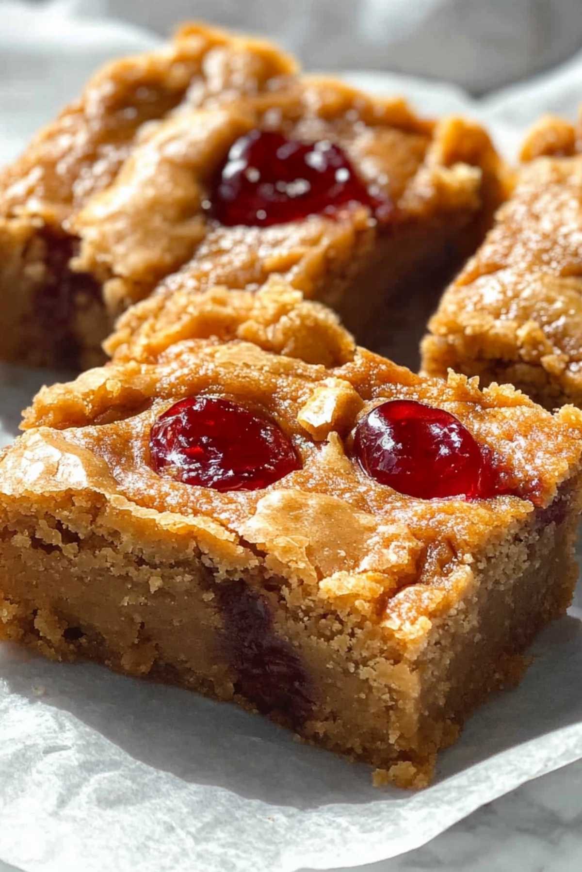 Peanut Butter and Jelly Blondies: A Fun Twist on a Classic Treat