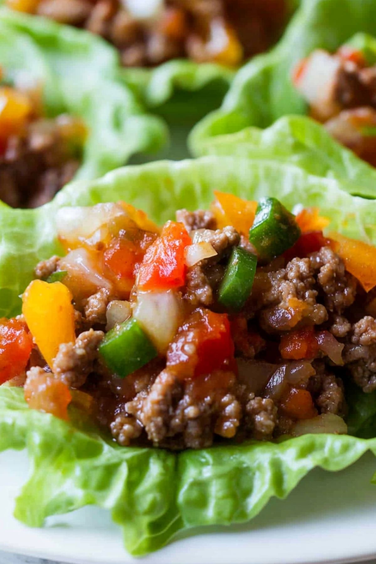 Ground Beef Lettuce Wraps Recipe