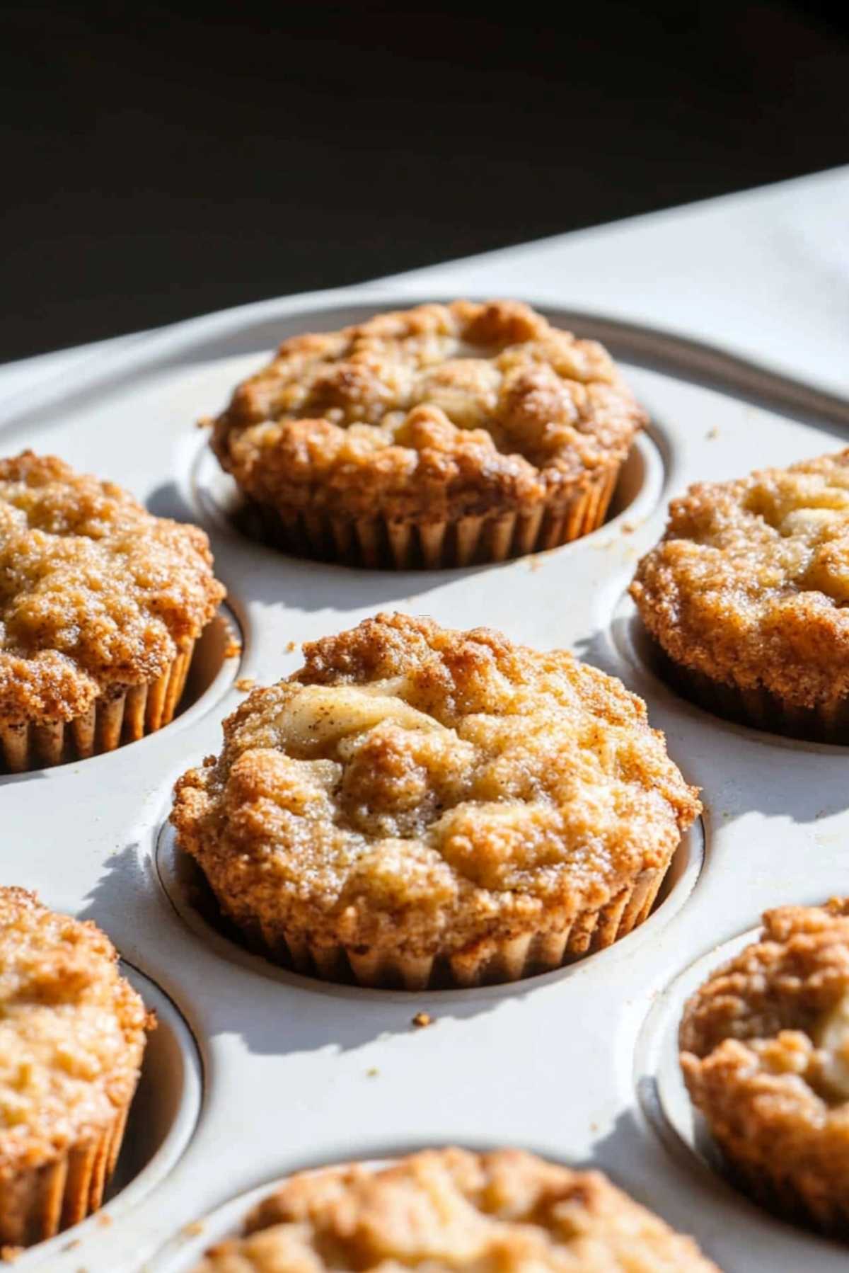 Apple Fritter Muffins