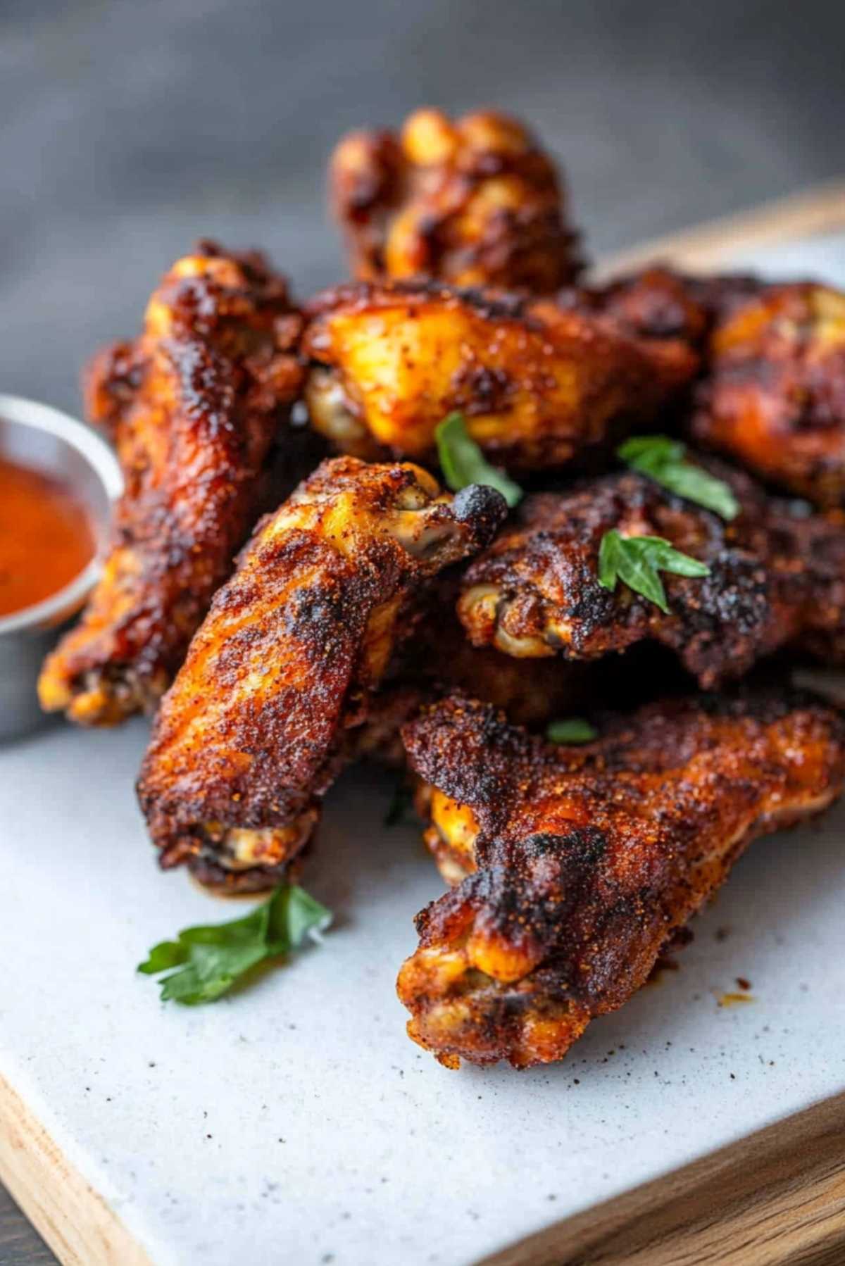 Pumpkin Spiced Chicken Wings
