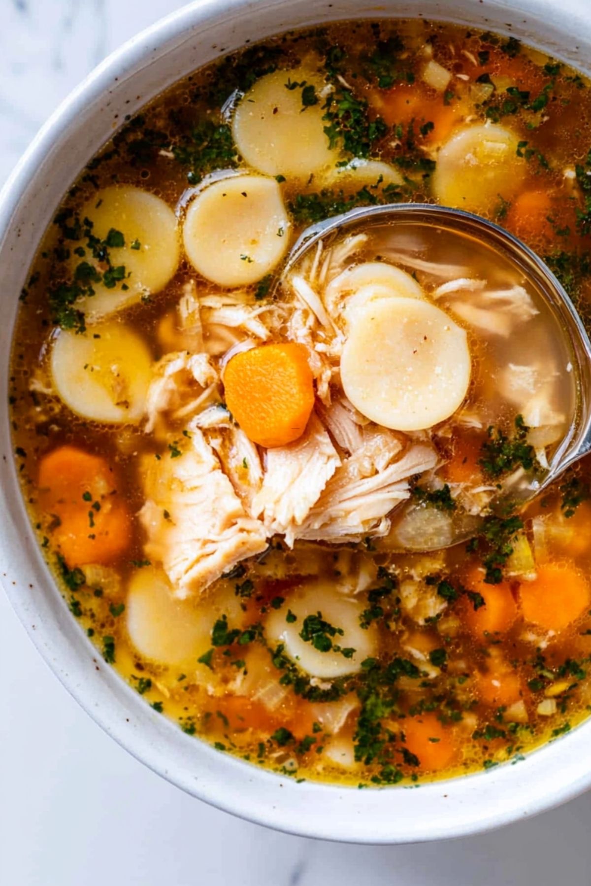 Rotisserie Chicken Noodle Soup Recipe