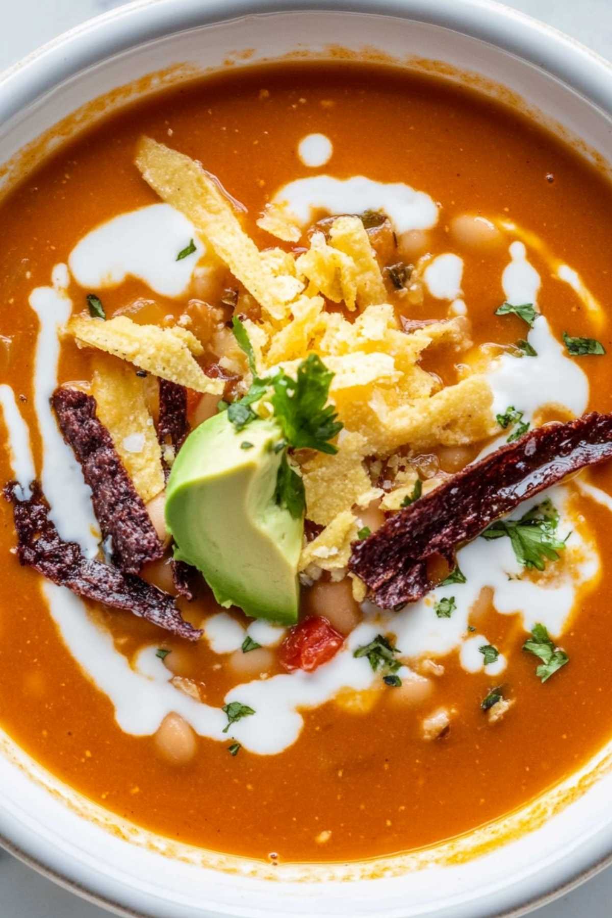 Simple and Hearty Six-Ingredient Pinto Bean Soup