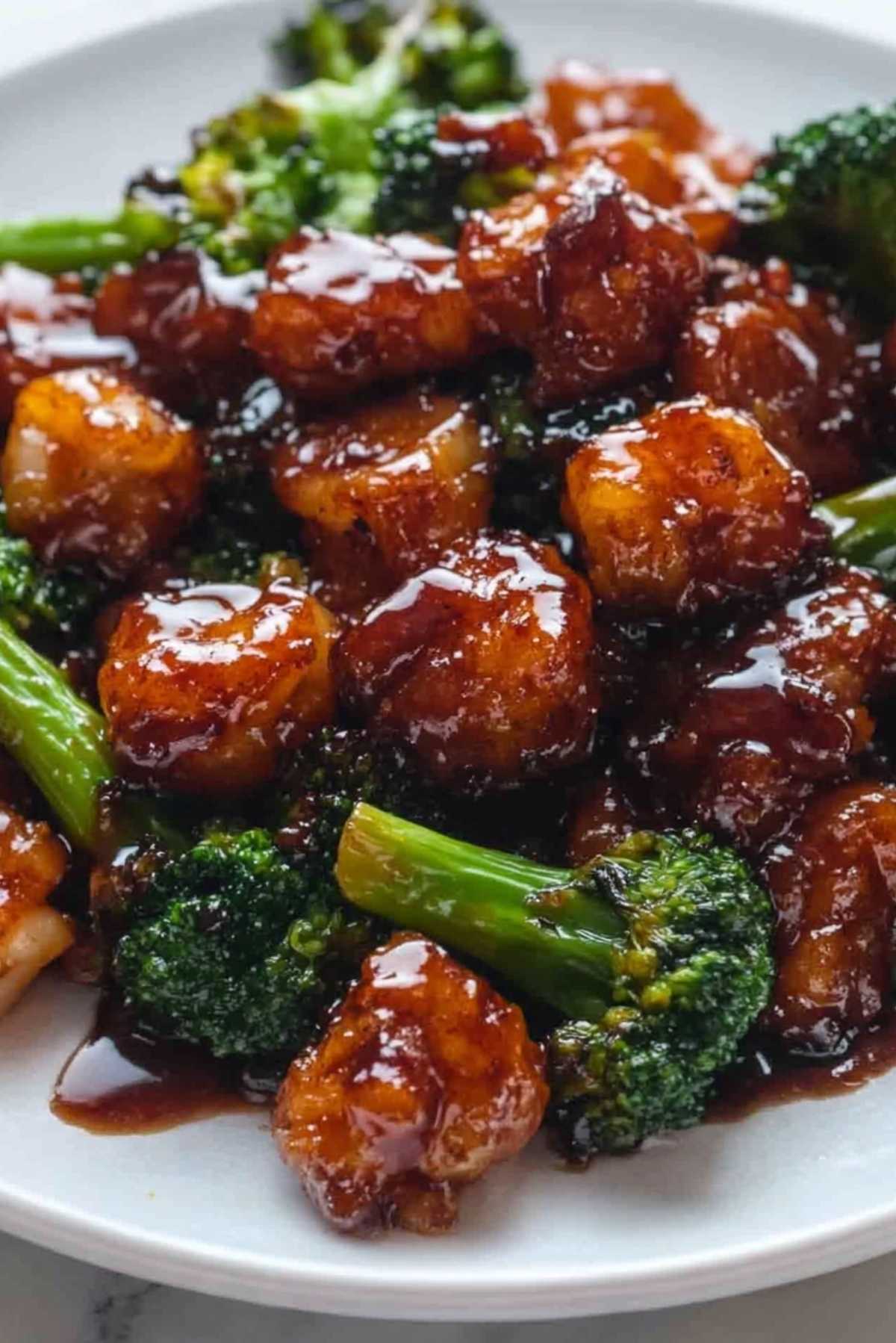 Homemade General Tso’s Shrimp and Broccoli Stir Fry