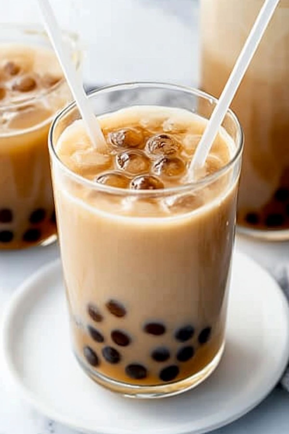 Brown Sugar Bubble Tea with Homemade Boba Pearls: A Sweet, Chewy, and Refreshing Delight