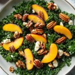 Summer Kale Salad with Peaches and Candied Pecans 5 Summer Kale Salad with Peaches and Candied Pecans
