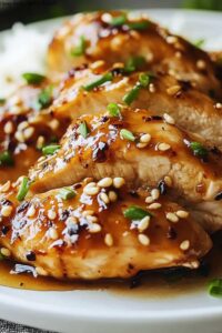 Honey Garlic Chicken Breasts