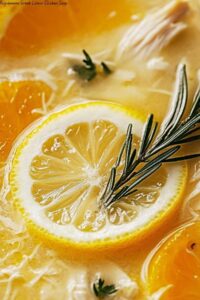 Avgolemono Greek Lemon Chicken Soup