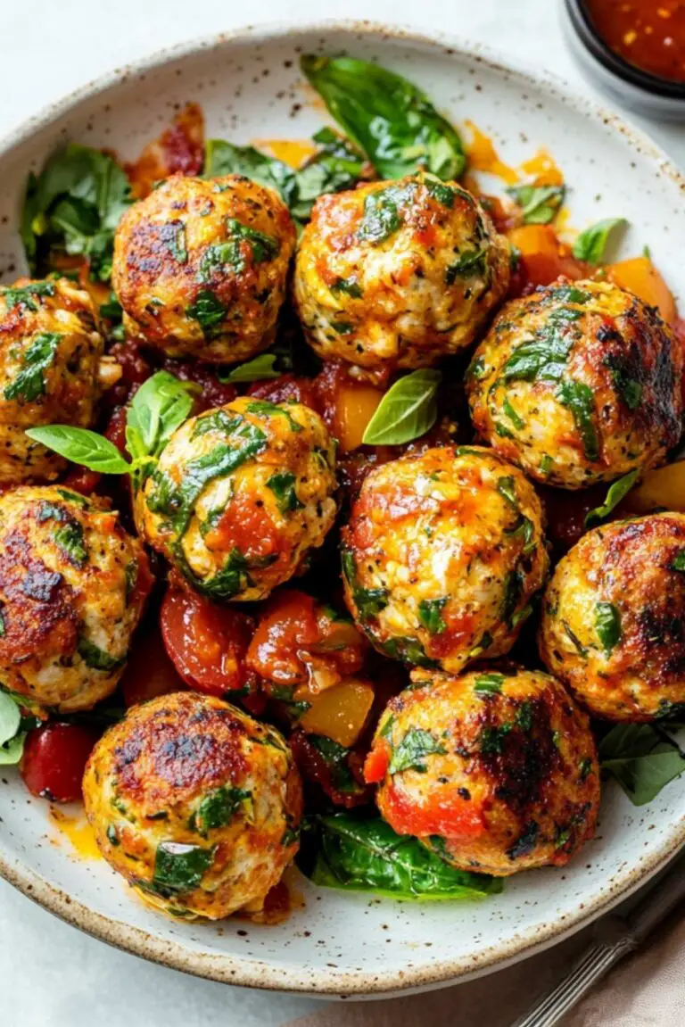Italian-Style Chicken Meatballs