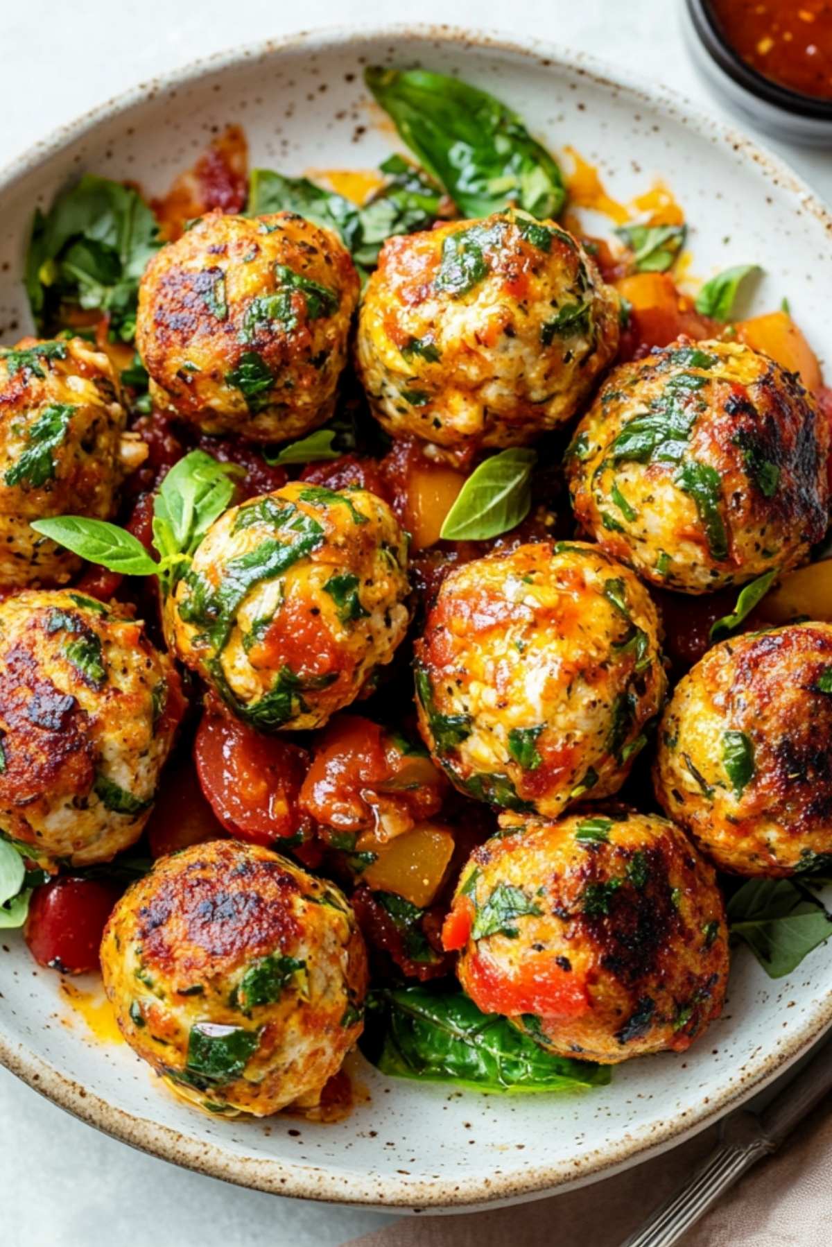 Italian-Style Chicken Meatballs