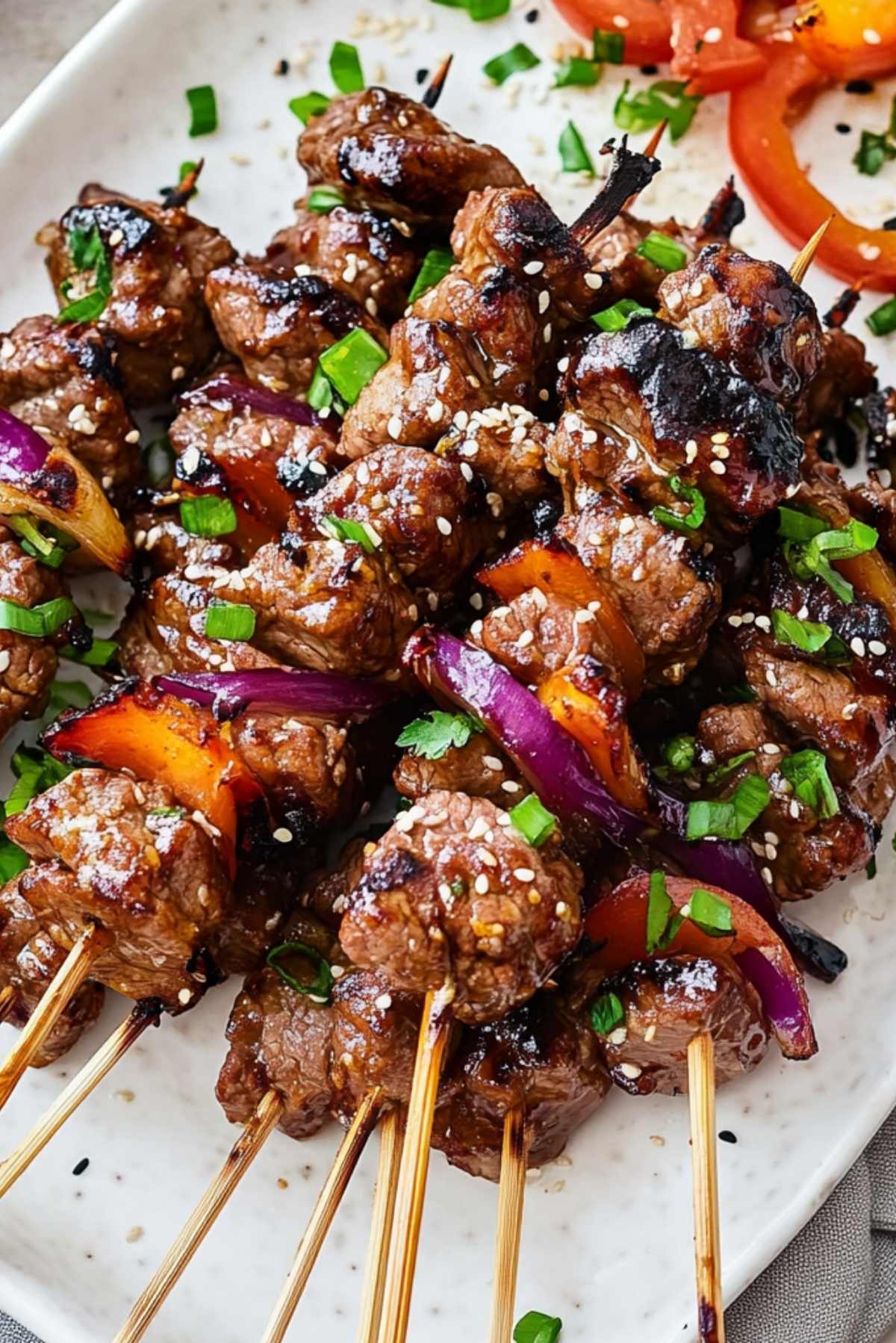 Easy Beef Teriyaki Skewers