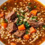 Beef Barley Soup 5 Beef Barley Soup