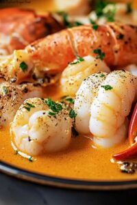 Rich Seafood Bisque Bowl