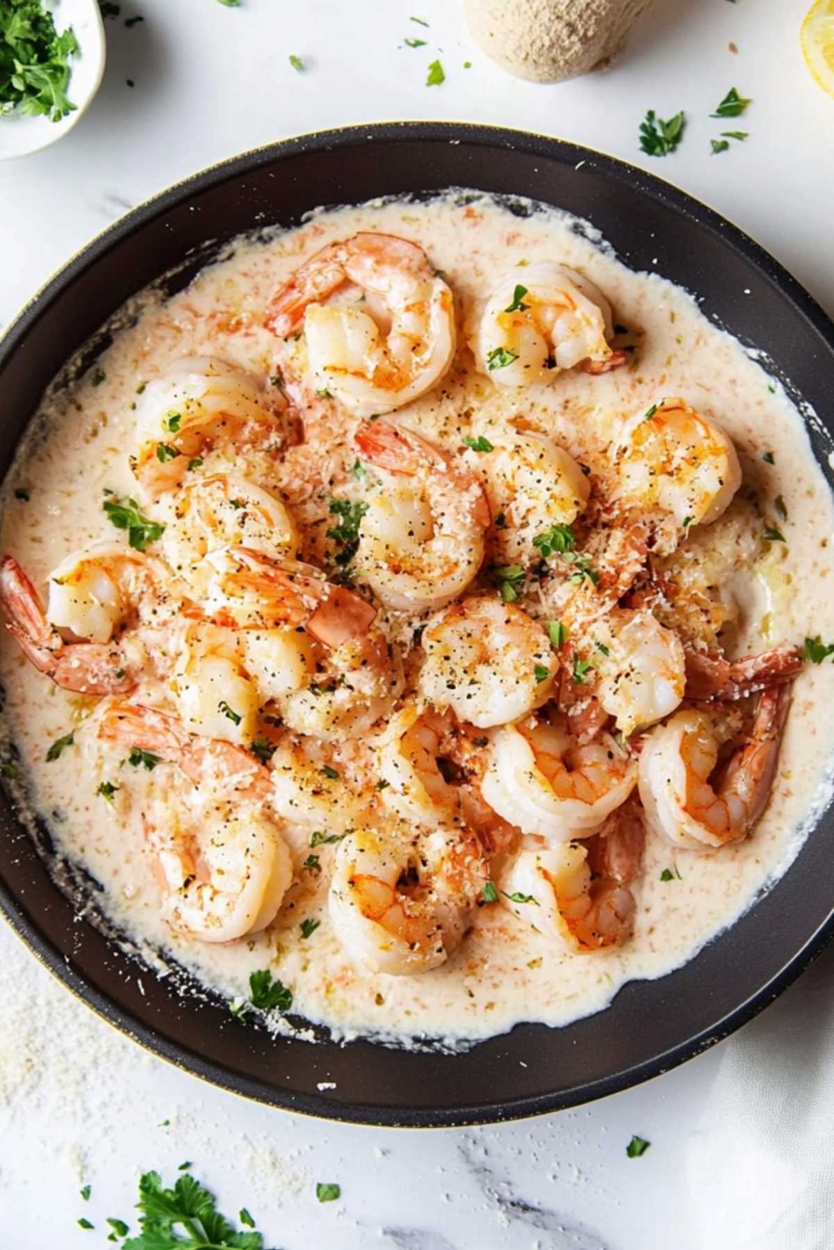 Creamy Parmesan Shrimp