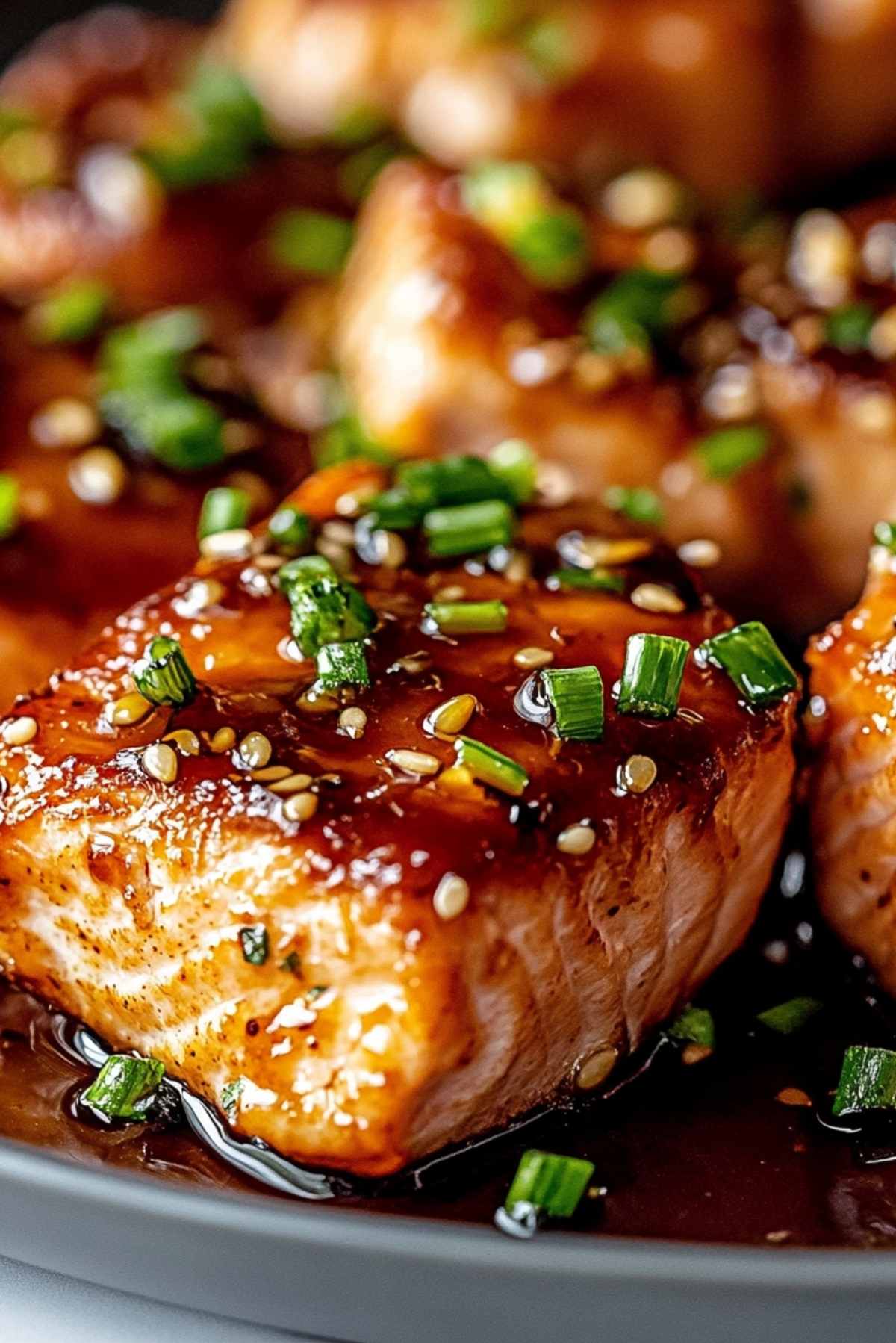 Easy Crispy Honey Garlic Glazed Salmon Recipe