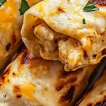 Cheesy Garlic Chicken Wraps 5 Cheesy Garlic Chicken Wraps