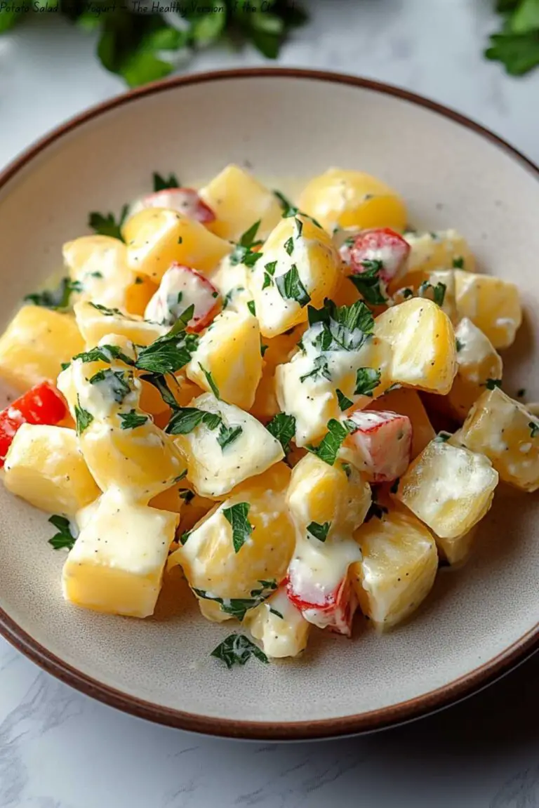 Potato Salad with Yogurt – The Healthy Version of the Classic!