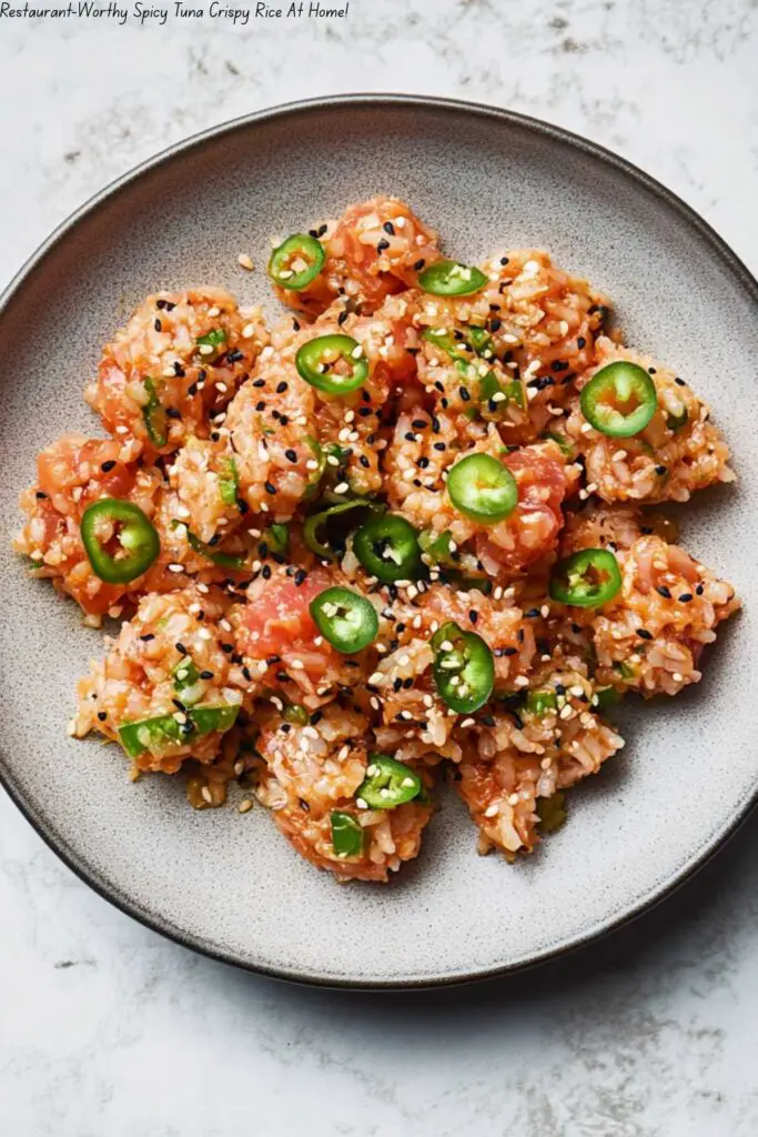 Restaurant-Worthy Spicy Tuna Crispy Rice At Home! 4 Restaurant-Worthy Spicy Tuna Crispy Rice At Home!