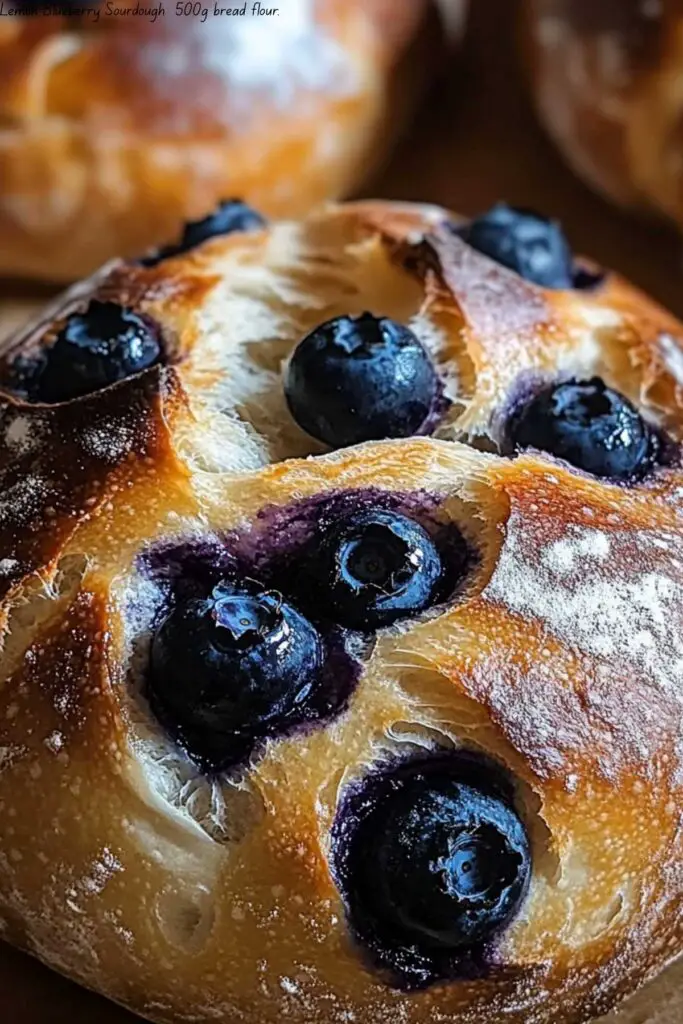 Lemon Blueberry Sourdough 4 Lemon Blueberry Sourdough