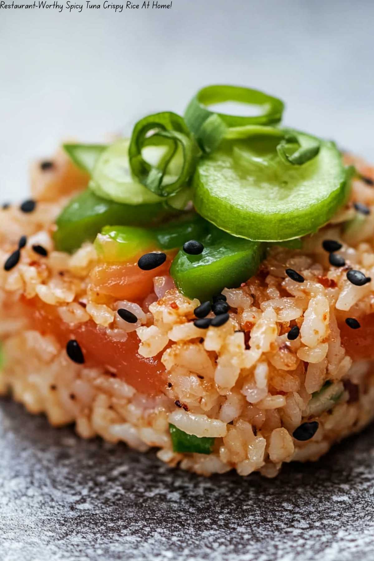 Restaurant-Worthy Spicy Tuna Crispy Rice At Home!