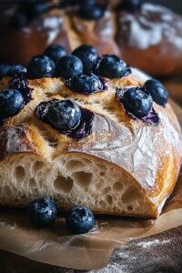 Lemon Blueberry Sourdough