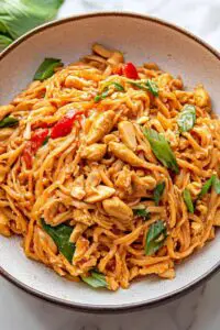Easy Spicy Peanut Noodles