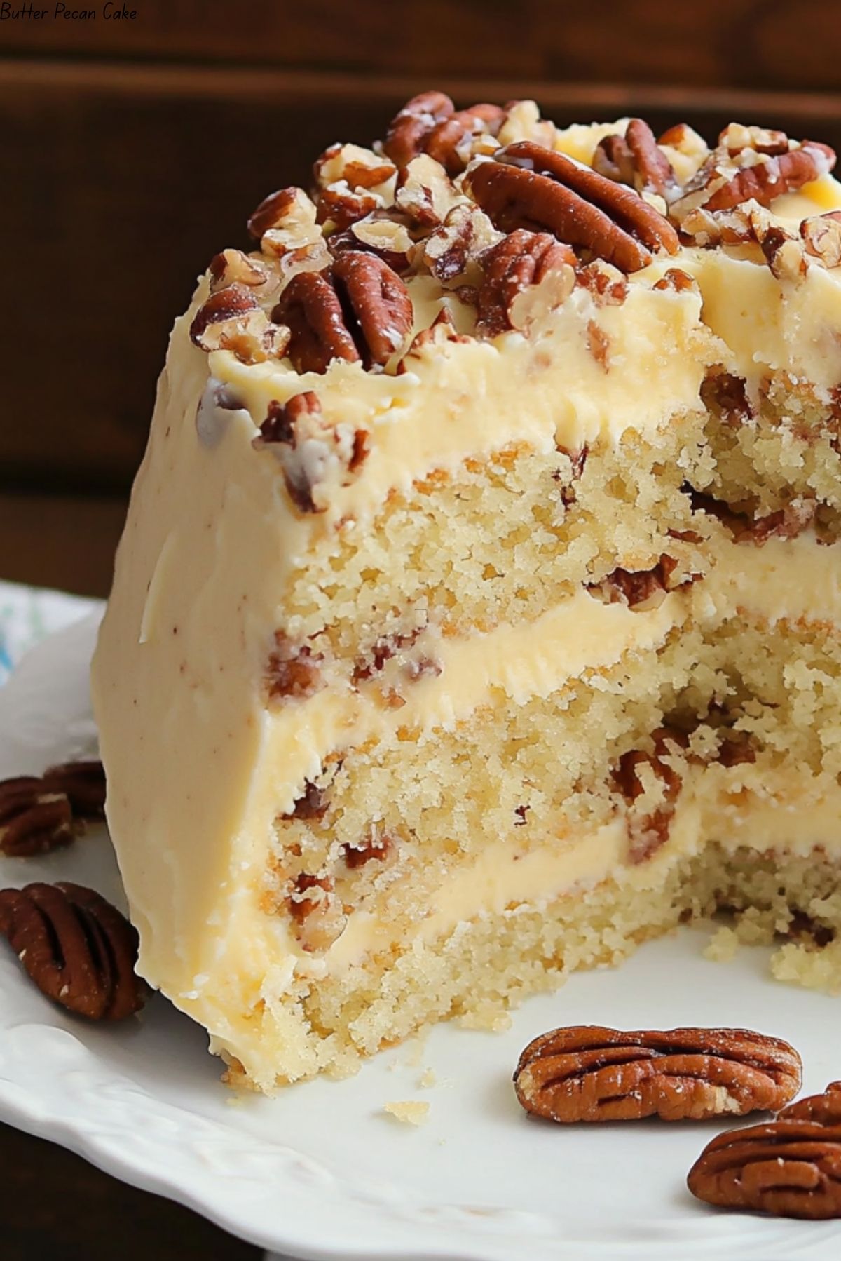 Butter Pecan Cake
