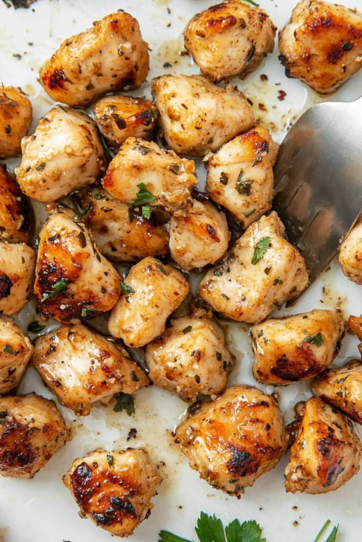 Garlic Butter Chicken Bites