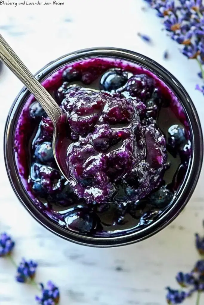 Blueberry and Lavender Jam Recipe 4 Blueberry and Lavender Jam Recipe