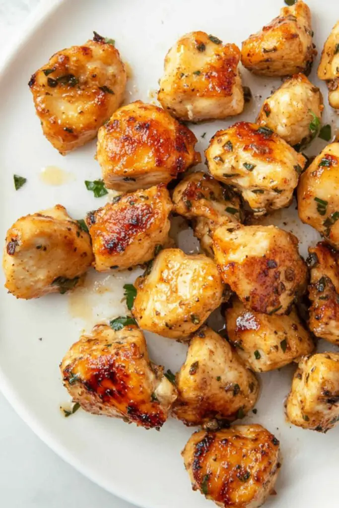 Garlic Butter Chicken Bites 4 Garlic Butter Chicken Bites