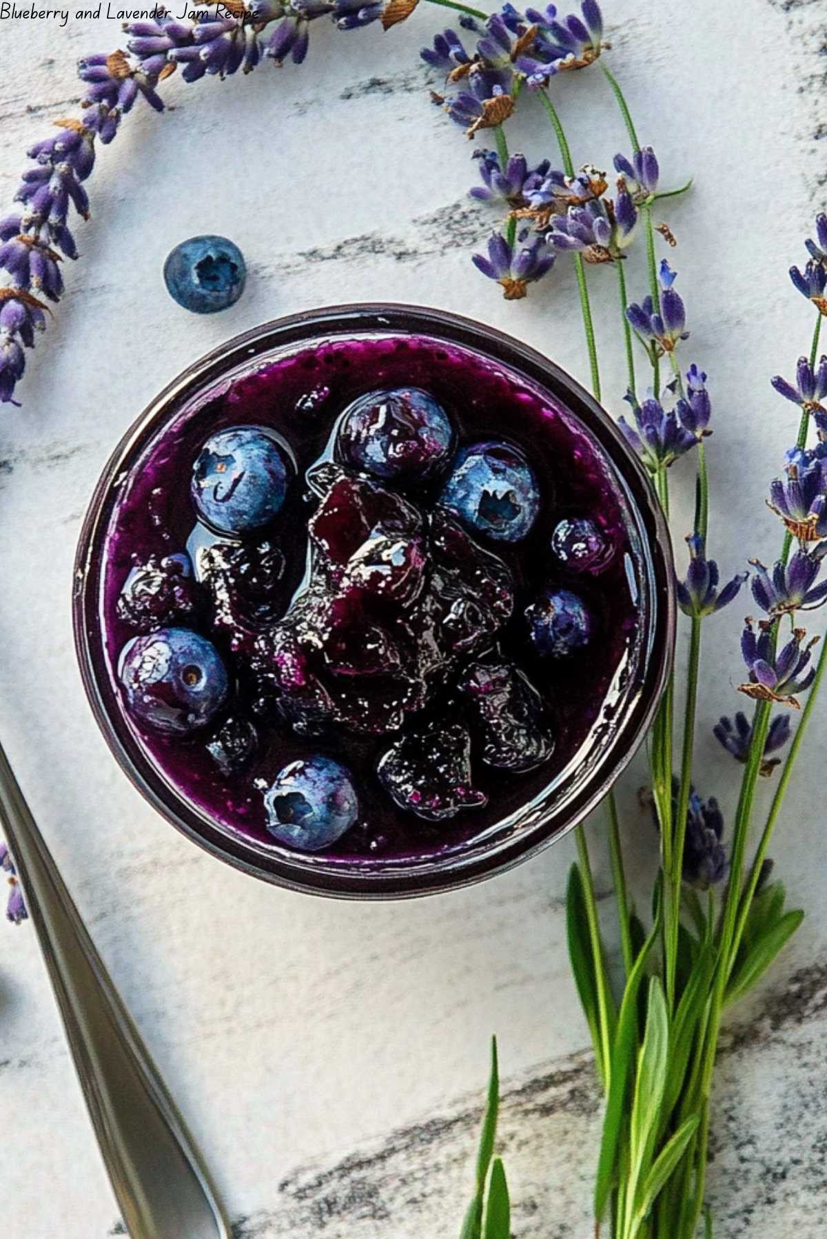 Blueberry and Lavender Jam Recipe