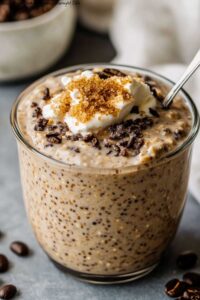 Brown Sugar Shaken Espresso Overnight Oats