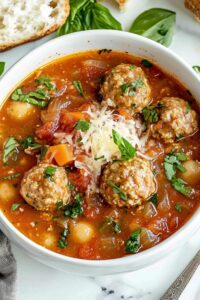 Italian Meatball Soup