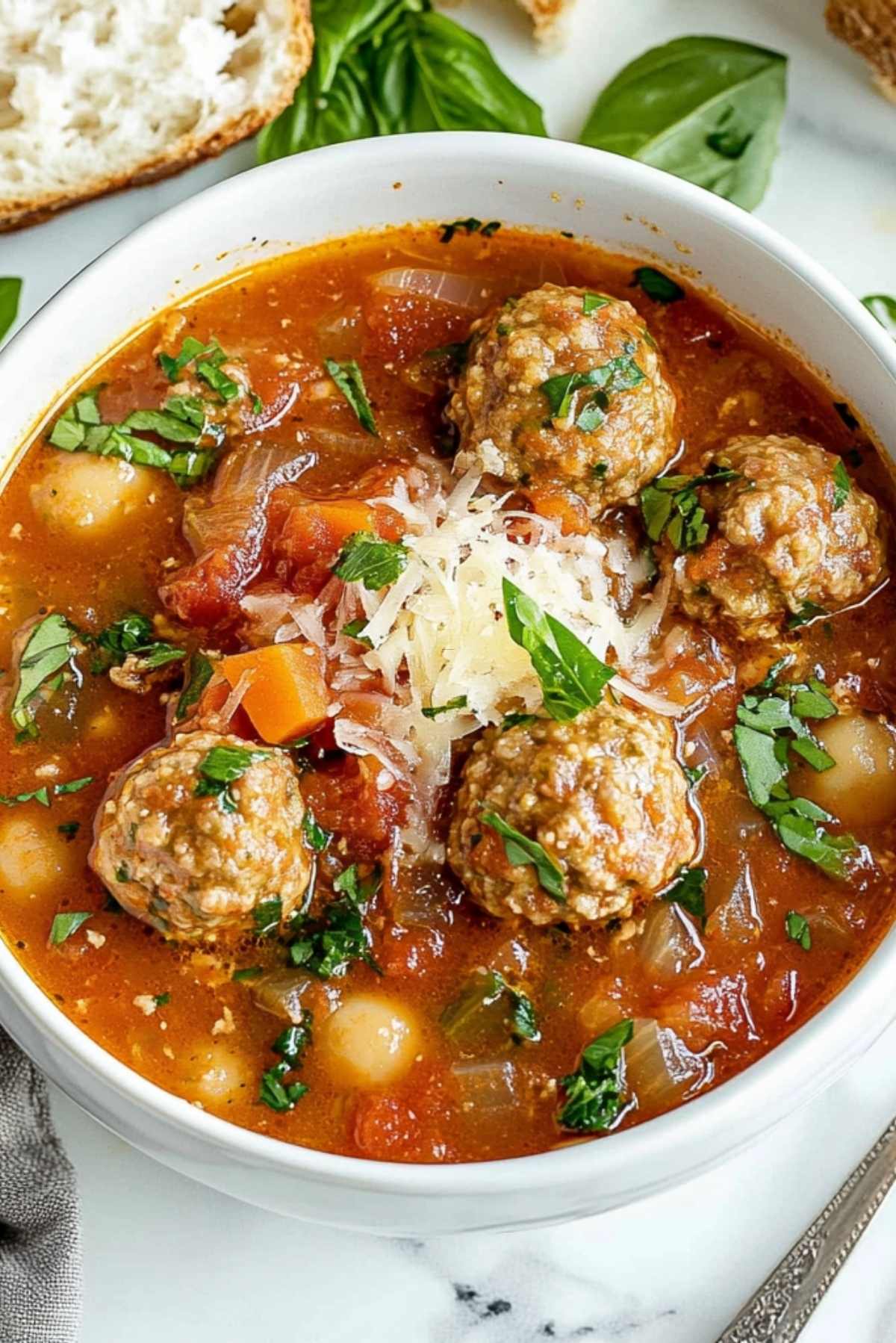 Italian Meatball Soup
