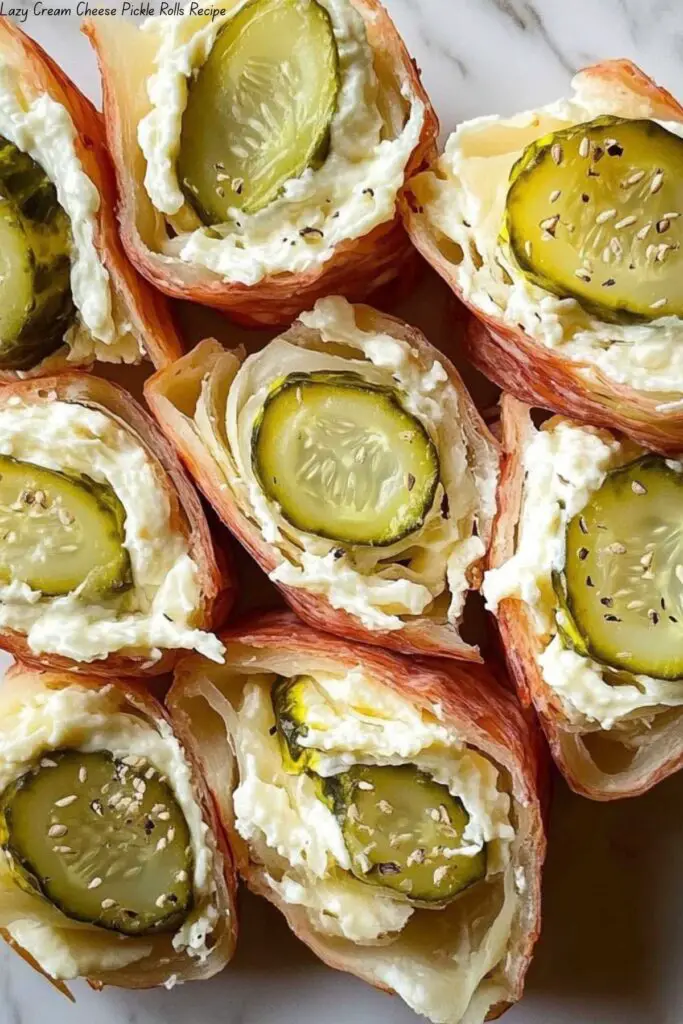 Lazy Cream Cheese Pickle Rolls Recipe 4 Lazy Cream Cheese Pickle Rolls Recipe