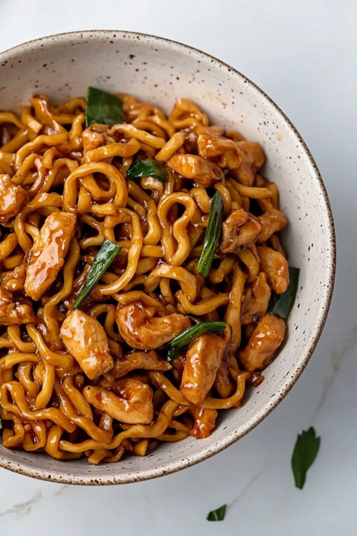 Three Cup Chicken Noodles