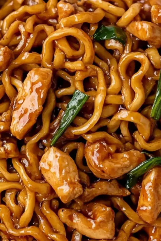 Three Cup Chicken Noodles 4 Three Cup Chicken Noodles